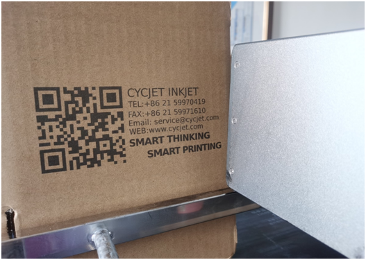 CYCJET C700 High Resolution Inkjet Printing System Make it Much Easier to Print on Carton Packages