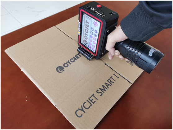Application of Handheld Inkjet Printer on Cartons