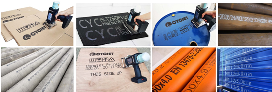 Dot-matrix handjet printer