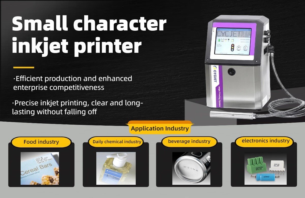 CYCJET B400i SmallCharacter Inkjet Printer: An efficient and accurate inkjet solution that helps businesses improve production efficiency