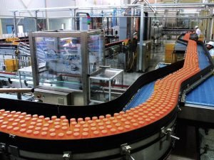 beverage factory production line