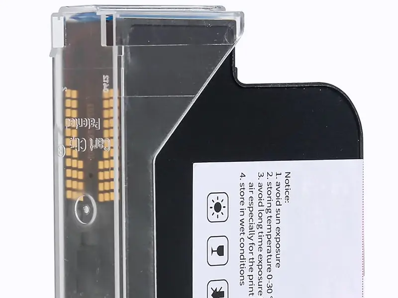 Industrial inkjet printhead nozzle